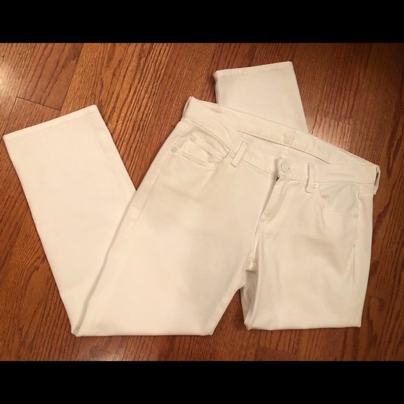 7 For All Mankind straight leg capris - Picture 2 of 6